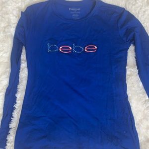 Bebe long sleeve top